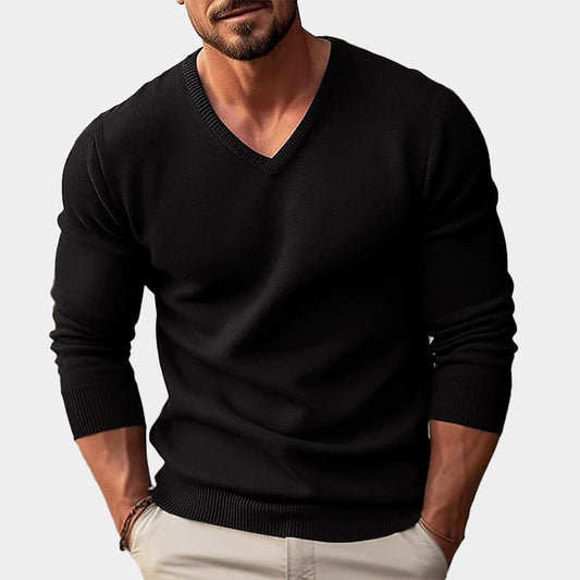 Men’s Everyday V-Neck Knit Sweater