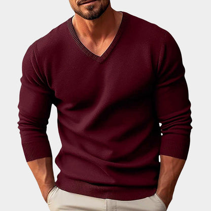 Men’s Everyday V-Neck Knit Sweater