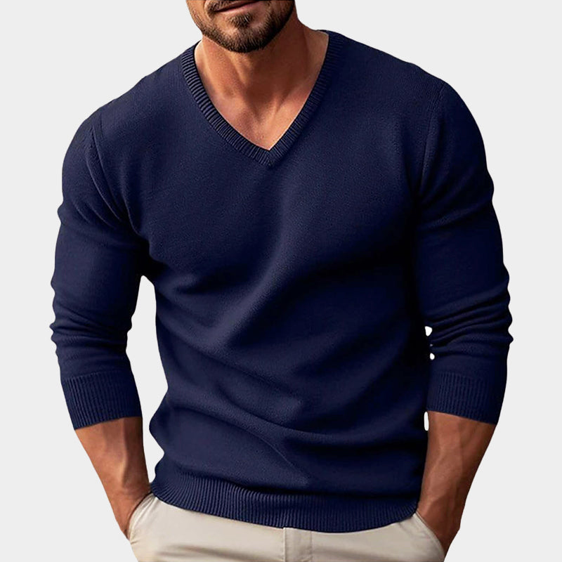 Men’s Everyday V-Neck Knit Sweater