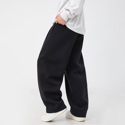 Men’s Oversized Sweatpants with Wide-Leg Cut