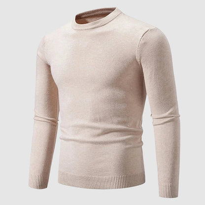 Men’s Regular-Fit Crew Neck Knit Sweater