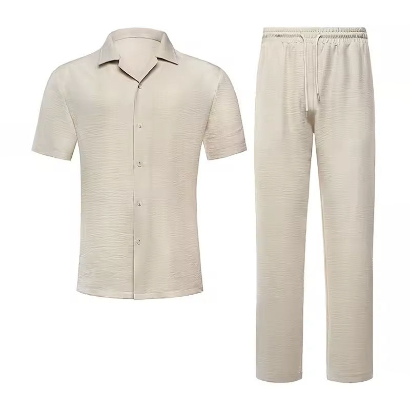 Noah - Men’s Relaxed Button-Up Set