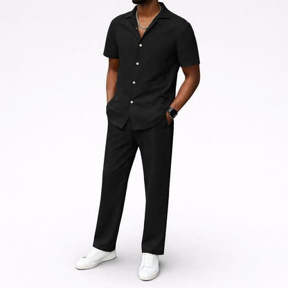 Noah - Men’s Relaxed Button-Up Set