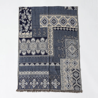Nolan Woven Jacquard Pattern Scarf