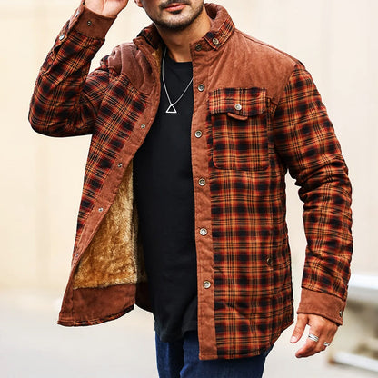 Northwind Plaid Sherpa Outdoor Jacket