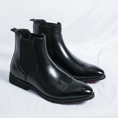 Orrin Signature Leather Chelsea Boots