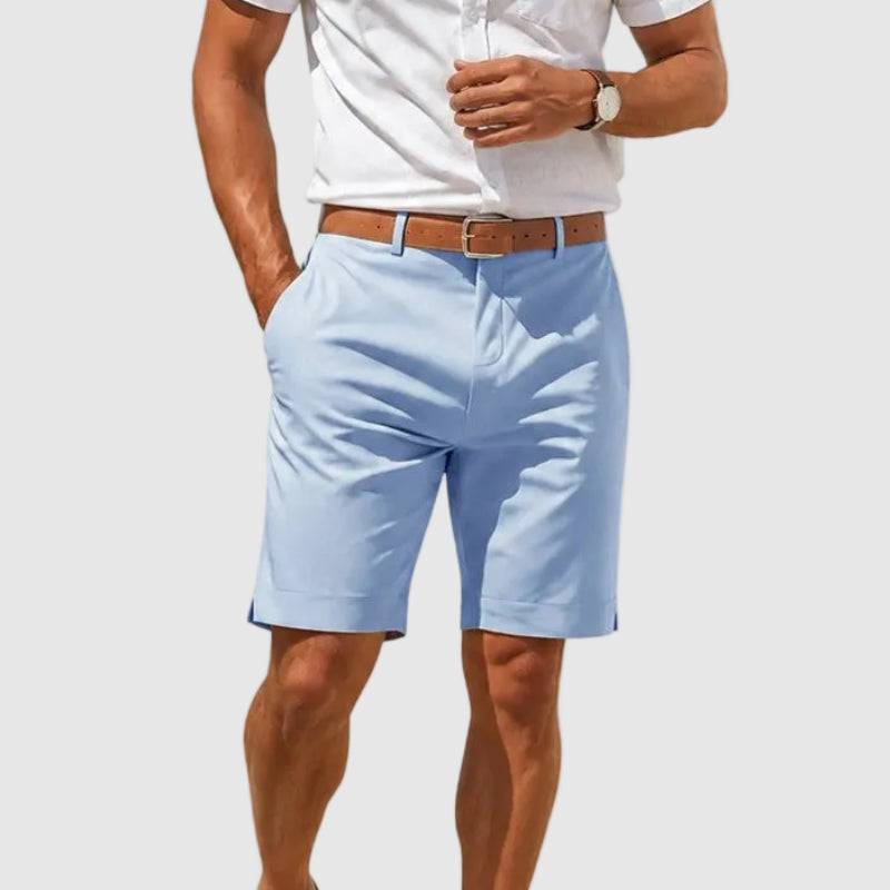 Preston - Men's Tailored Casual Chino Shorts