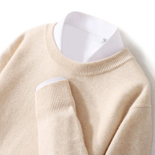 PureWool Men’s Crew Neck Sweater