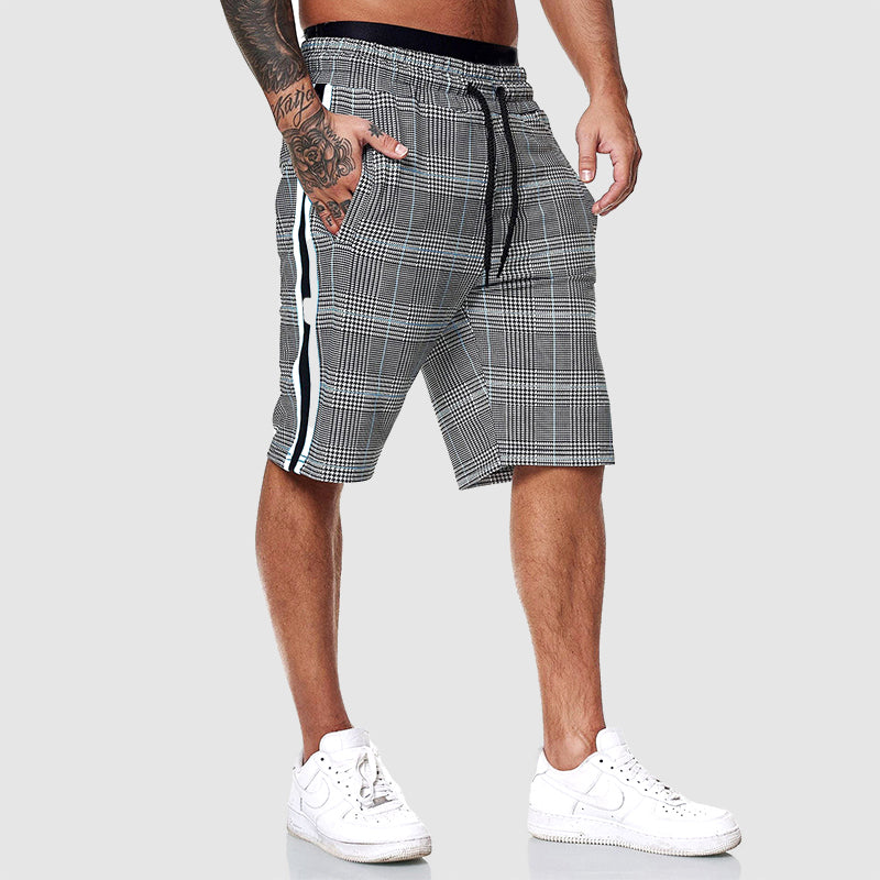 Roberto Russo Alpha Plaid Shorts