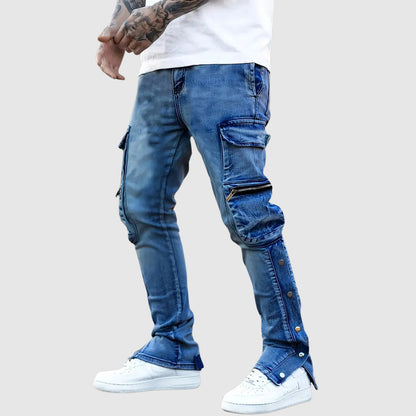 Roberto Russo Cargo Denim Jeans