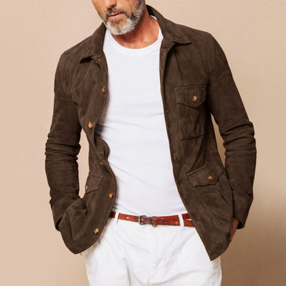 Roberto Russo Classic Suede Jacket