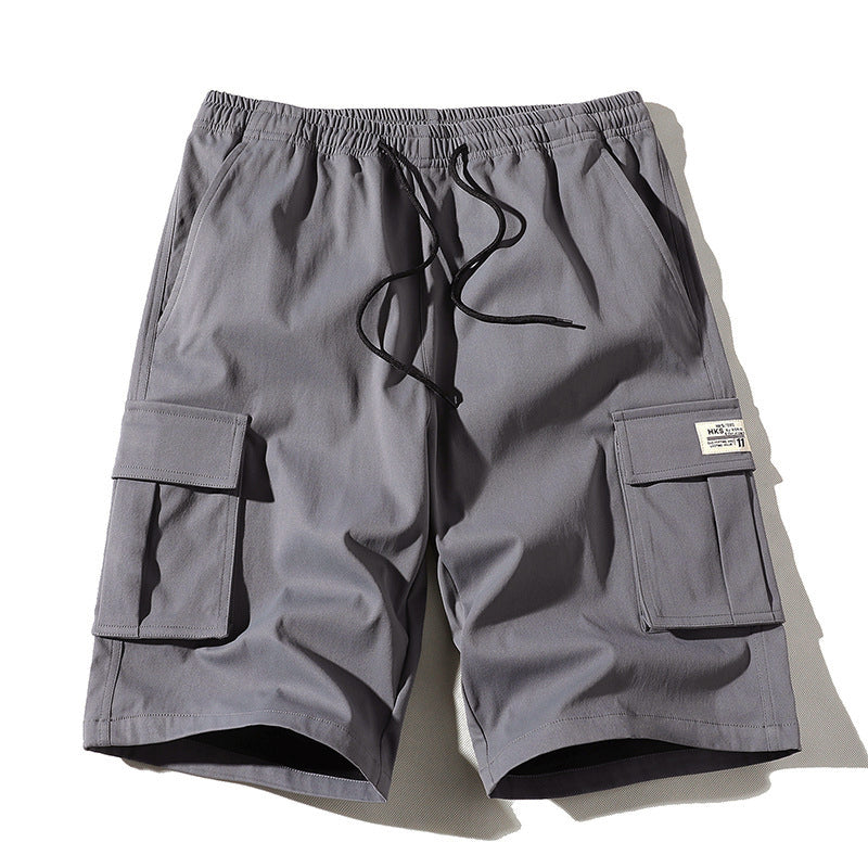 Roberto Russo Drawstring Cargo Shorts