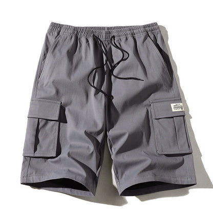 Roberto Russo Drawstring Cargo Shorts