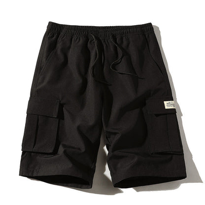 Roberto Russo Drawstring Cargo Shorts