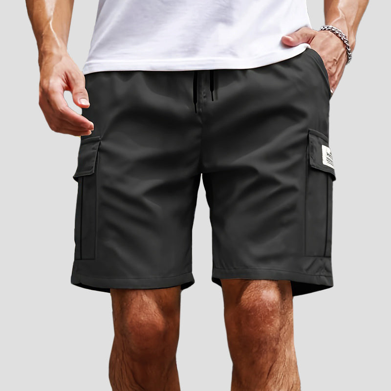 Roberto Russo Drawstring Cargo Shorts