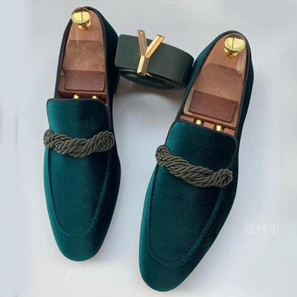 Roberto Russo L'Élégance Velours Loafers