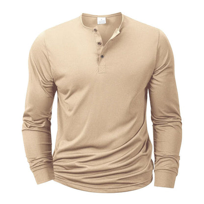 Roberto Russo Long Sleeve Henley Shirt