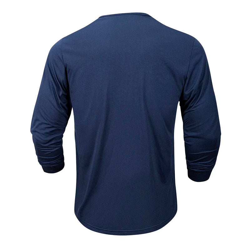 Roberto Russo Long Sleeve Henley Shirt