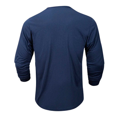 Roberto Russo Long Sleeve Henley Shirt