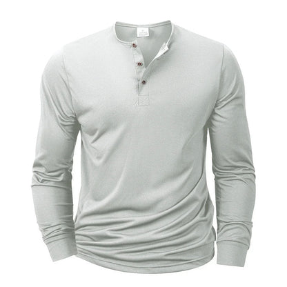 Roberto Russo Long Sleeve Henley Shirt