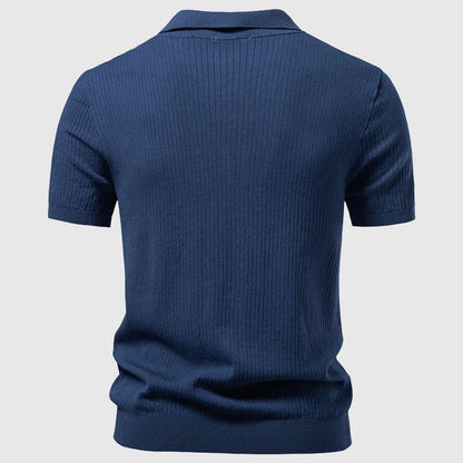 Roberto Russo Polo Shirt with Open Collar
