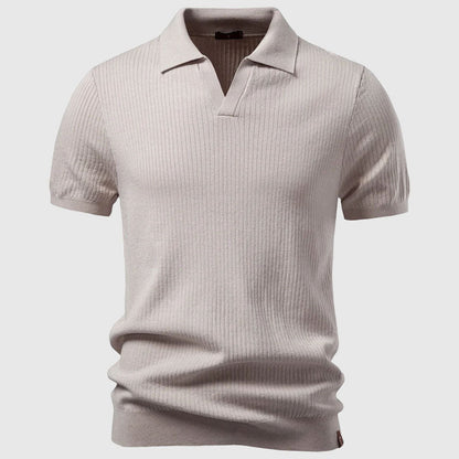 Roberto Russo Polo Shirt with Open Collar