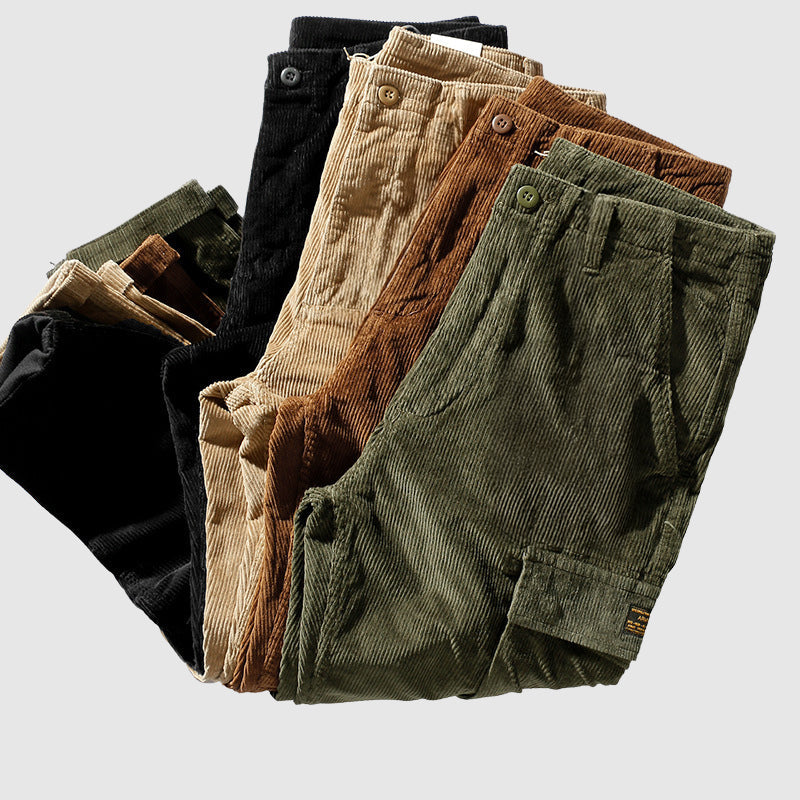 Roberto Russo Retro Corduroy Pants