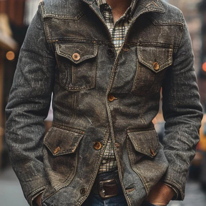 Roberto Russo Rustic Denim Jacket