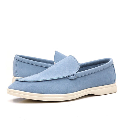 Roberto Russo Slip-On Loafers with Stitch Vamp