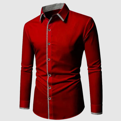 Roberto Russo Smooth Finish Button-Up Shirt