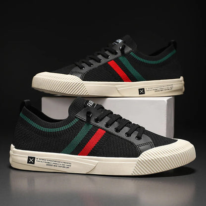 Roberto Russo Sneakers with Contrast Side Stripes