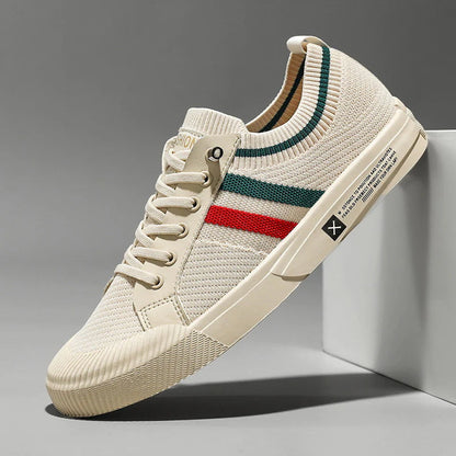 Roberto Russo Sneakers with Contrast Side Stripes