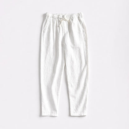 Roberto Russo Tapered Pants with Drawstring Waist