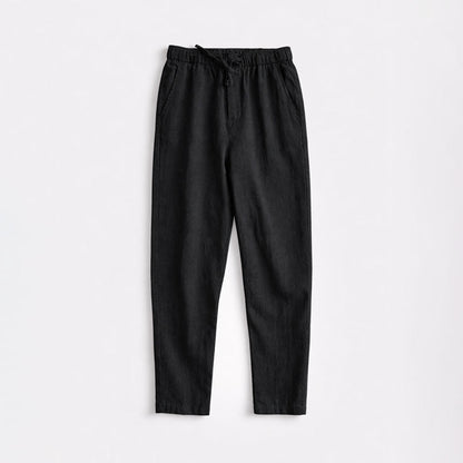 Roberto Russo Tapered Pants with Drawstring Waist