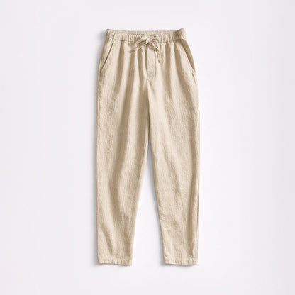 Roberto Russo Tapered Pants with Drawstring Waist