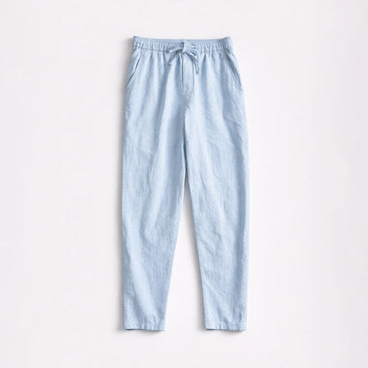 Roberto Russo Tapered Pants with Drawstring Waist