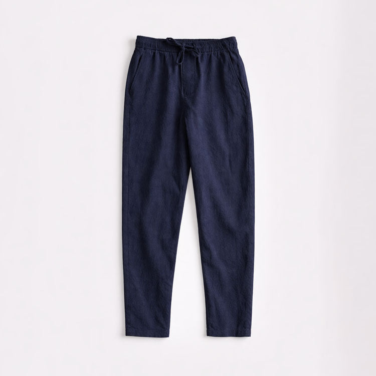 Roberto Russo Tapered Pants with Drawstring Waist