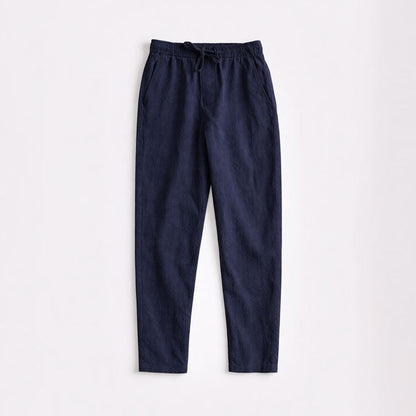 Roberto Russo Tapered Pants with Drawstring Waist