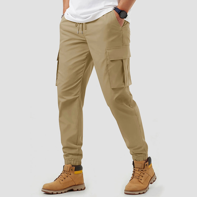 Roberto Russo Water-Repellent Hiking Cargo Pants