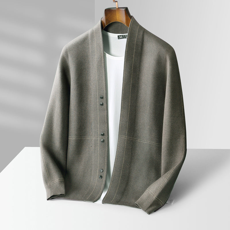 Roberto Russo Wool Weaver Cardigan