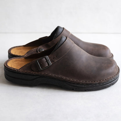 Roberto Russo Closed Clogs with Buckle Strap