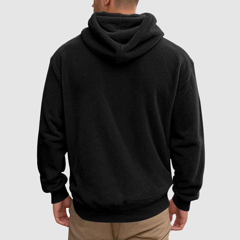 Roberto Russo Fleece Hooded Pullover