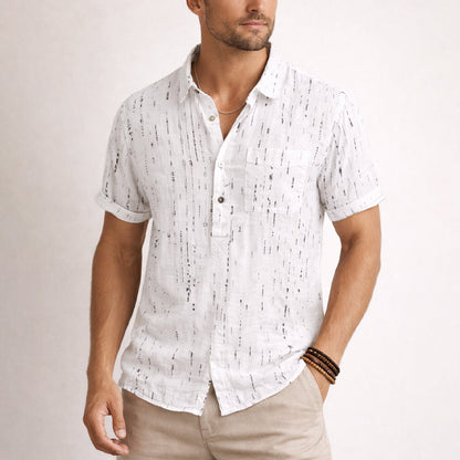 Roberto Russo Printed Short Sleeve Shirt