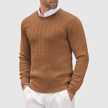 Slim Fit Cozy Layer Men’s Knitted Sweater