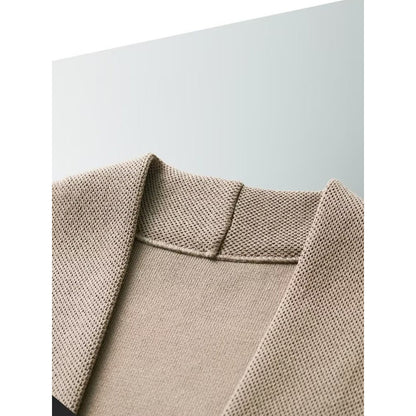 Slim Fit Stretch Knit Men’s Cardigan