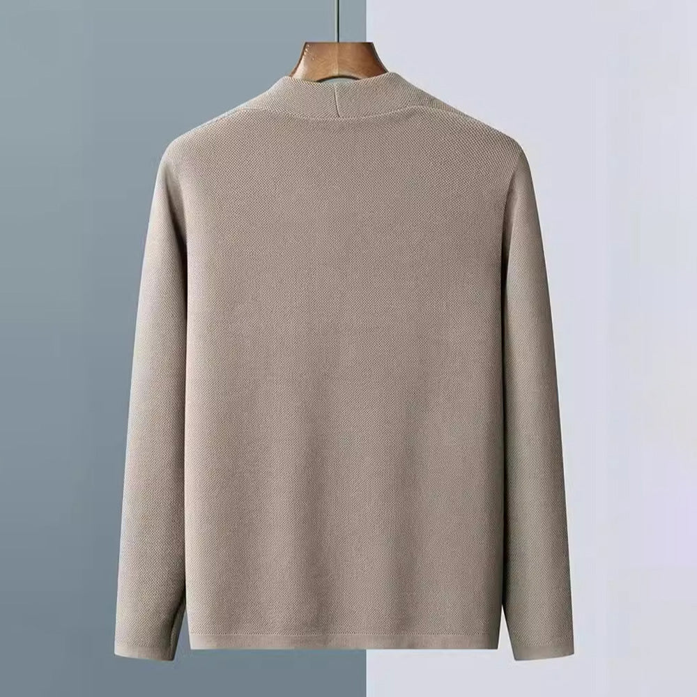 Slim Fit Stretch Knit Men’s Cardigan