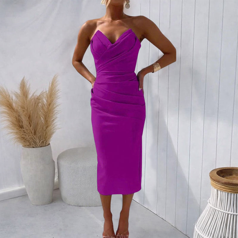 Sofia Amoretti Bodycon Midi Dress