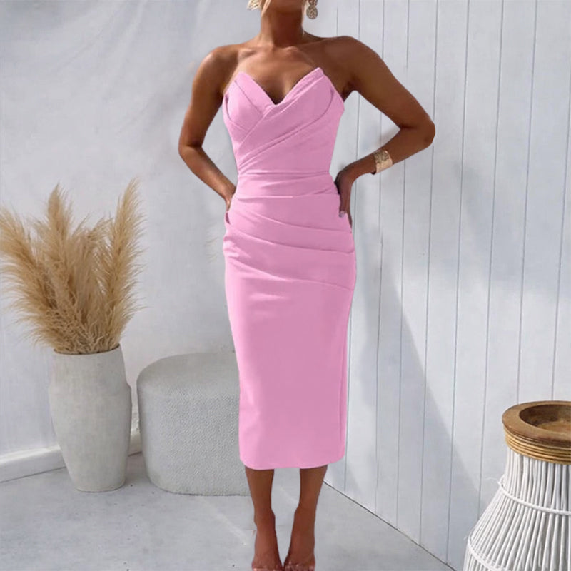 Sofia Amoretti Bodycon Midi Dress