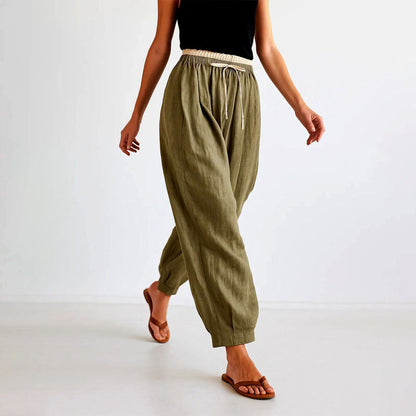 Sofia Amoretti Cotton Summer Harem Pants