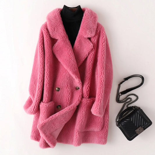 Sofia Amoretti Isernia Shearling Coat